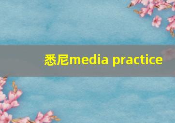 悉尼media practice